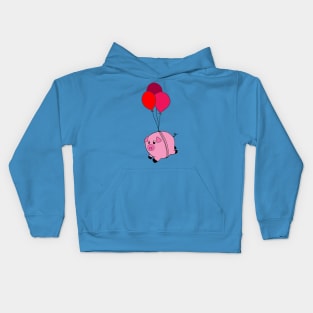 When Pigs Fly Kids Hoodie